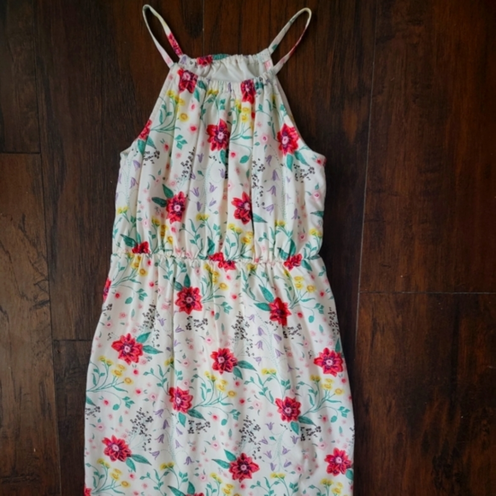 Girls spring floral dress